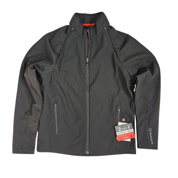 NWT Sunice Metro 2 in 1 Convertible Men's Jacket/Vest golf wear
Black Sz S - Picture 1 of 6
